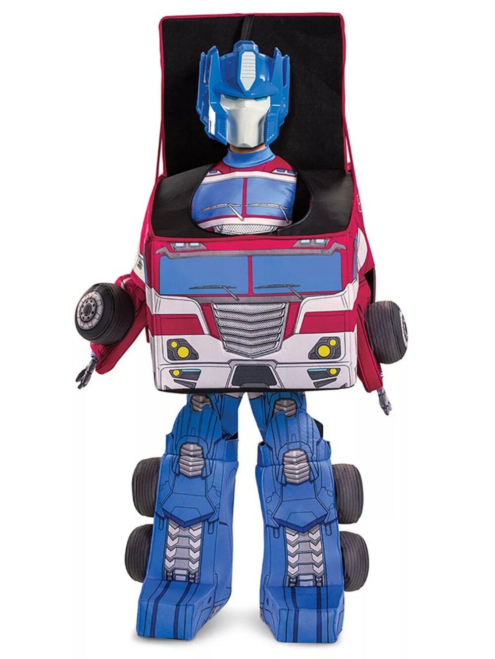 Disguise Boys Transformers Optimus Prime CONVERTIBLE Costume-Transforms Sz M 7-8